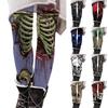 Women's Fashion Halloween Print Stretch Leggings - Casual Pants for Home and Holiday Wear