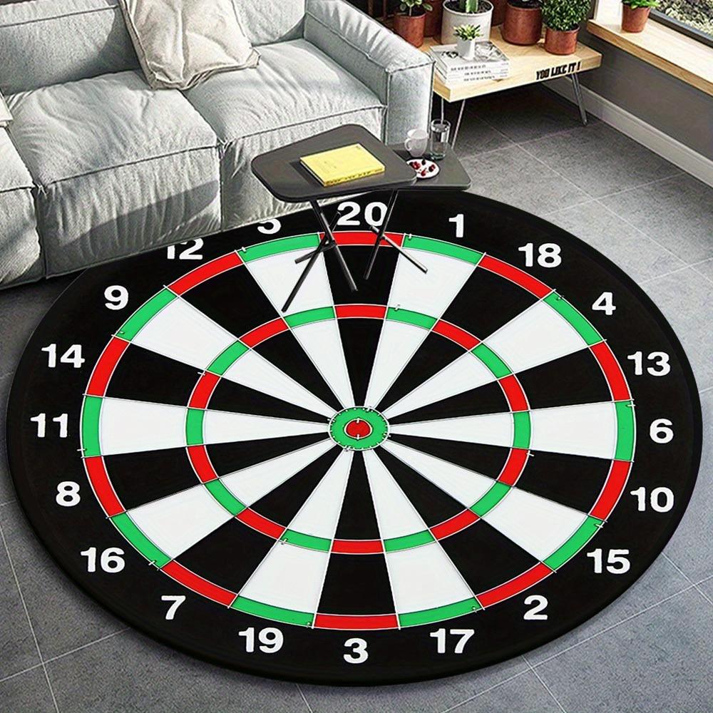 

1pc Retro 9814126959 Pattern Round Floor Mat, Non-slip for Living Room Bedroom Chair Carpets Home Decor Gifts, Home Decor Room Decor Outdoor 80cm by 80cm