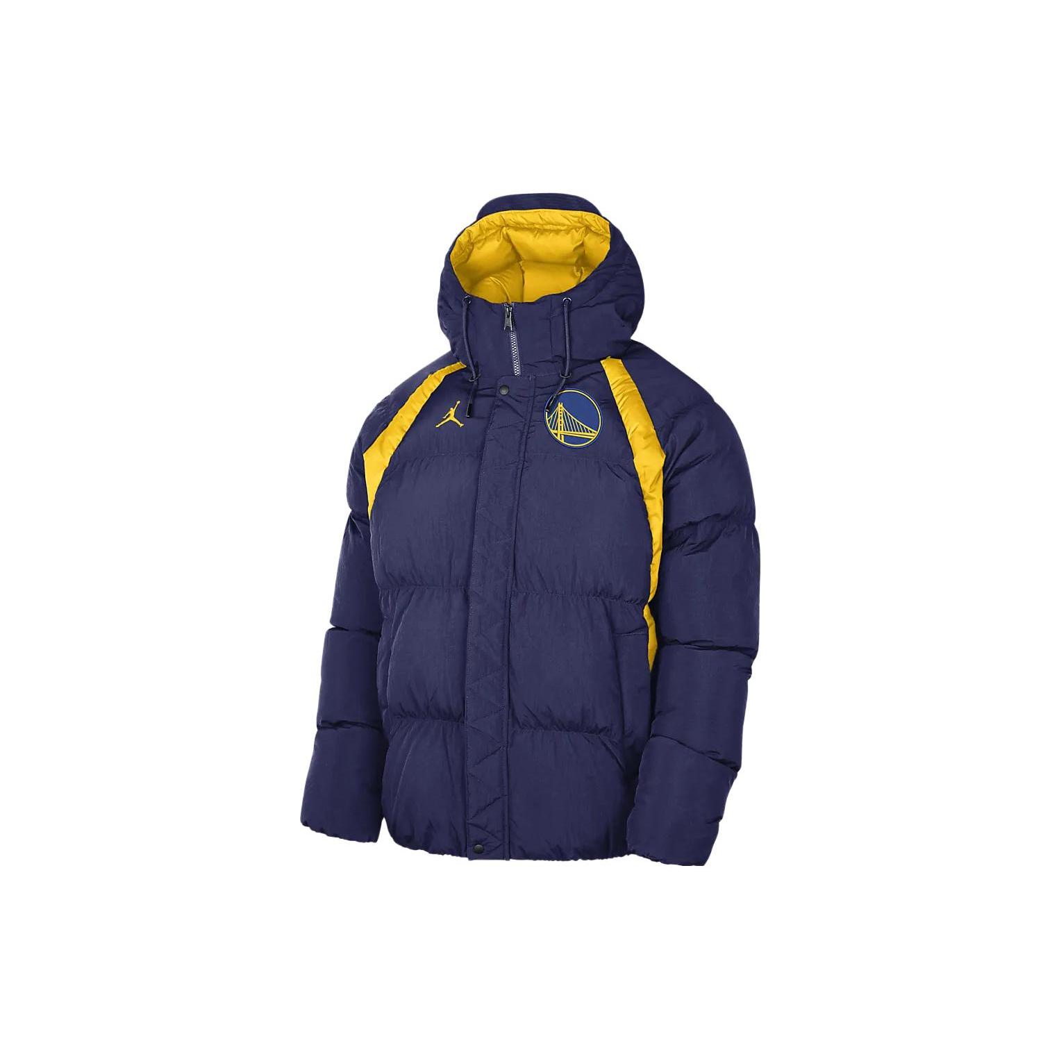 Jordan Puffer Jackets Men s Blue Hooded Moderate DN9773-421 L