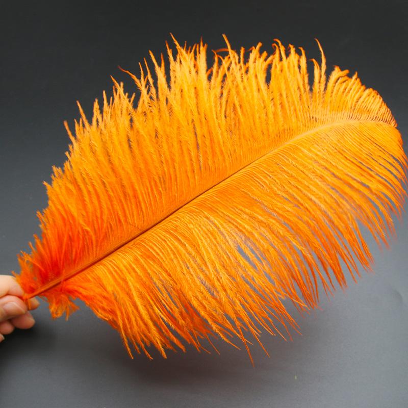 Красочные страусиные перья 30-35 см — фото 4