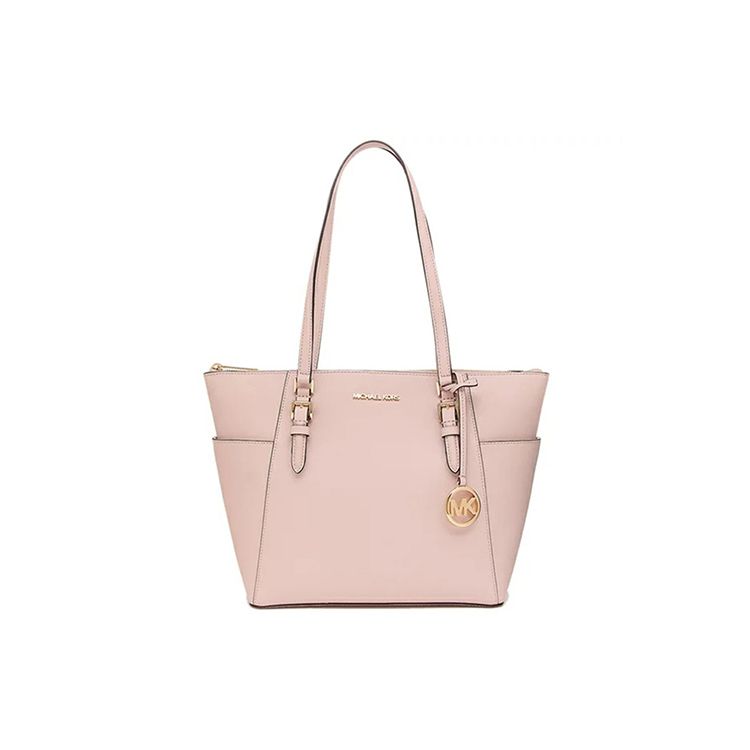 

Michael Kors Charlotte Logo Print Leather Tote Bag Women bags Soft-Pink 35T0GCFT7L-POWDER-BLUSH Basic Set (Bag+Dust Bag)