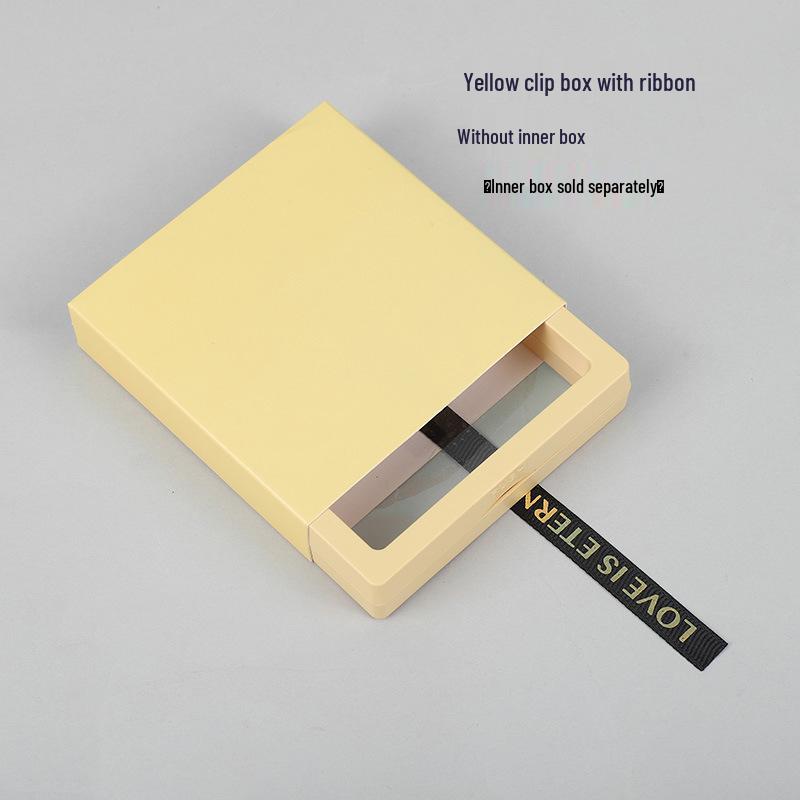 Anti-Oxidation PE Schubladenbox für Schmuck & Nail Art mit farbigen Hüllen