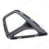 Matte Black For Chevrolet Blazer     Front Bumper Fog Light Lamp Trim Cover Frame Grille Lid Bezel Hood