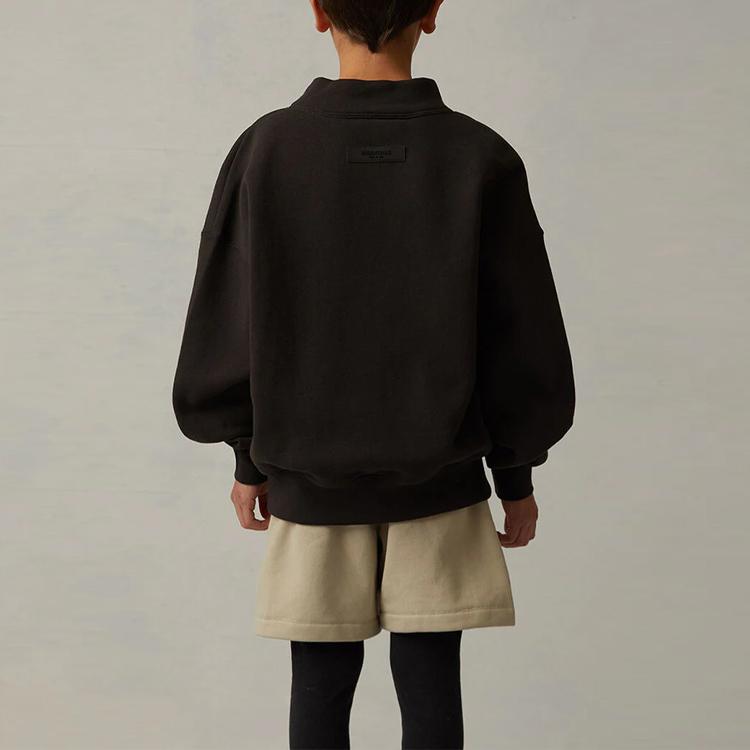 Fear Of God Essentials Kids Mock Neck Sweatshirt Kids sweatshirt Iron FOG-SS22-211