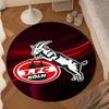 Goat Football Club Koln Round mat Home Decor, Chair rug For livingroom,Bedroom, doormat home decor Birthday Gift Christmas Gifts