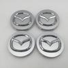 20pcs 3D forMazda 56mm Car emblem Wheel hub Center Cap Badge covers sticker Decal styling auto Accessories k2
