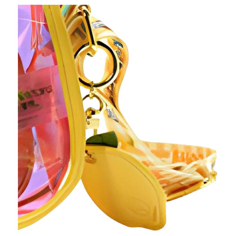 New Disney Thermoplastic Polyurethane Underarm Crossbody Bag, Shoulder Bag Regular Women's Yellow 400060391115