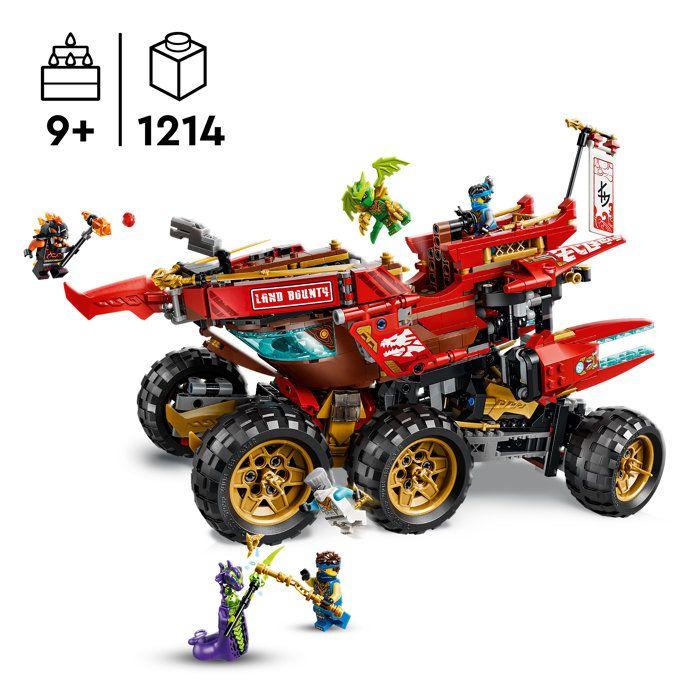 LEGO NINJAGO 71869 The Earth Bounty - 3-in-1 Ninja Toy from 9 Years for Boy or Girl