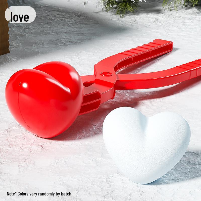 Children's Winter Snowball Maker: Duck Mold & Snowman Tool Set