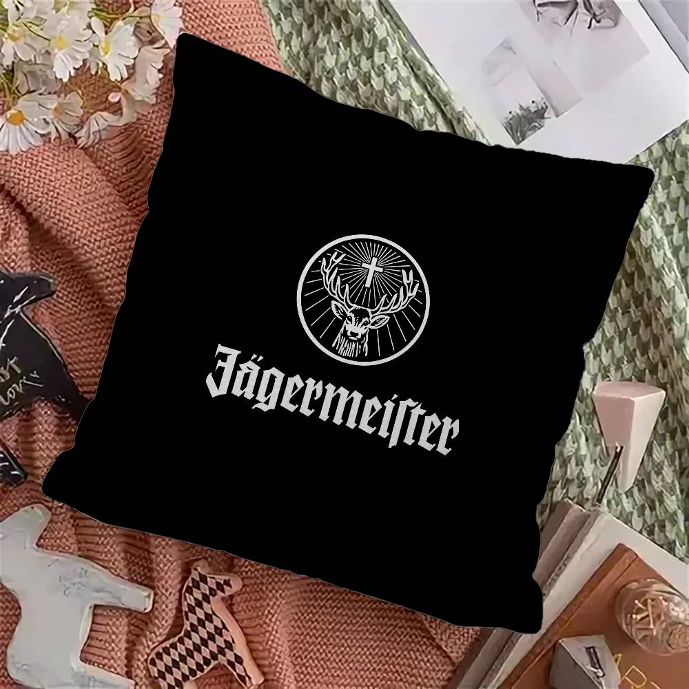 Hot J-Jagermeisters Personalized Picture Text Home Decorative Pillows Household Gifts 45X45Cm