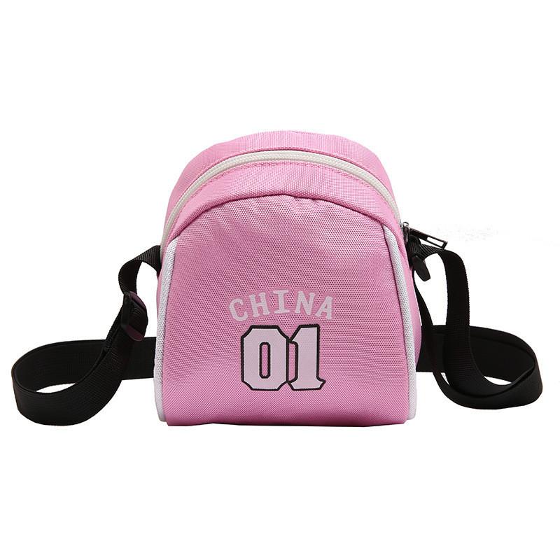 

Stylish Mini Shoulder Bag For Kids In Cute Pink Blue Black Purple Green Colors розовый