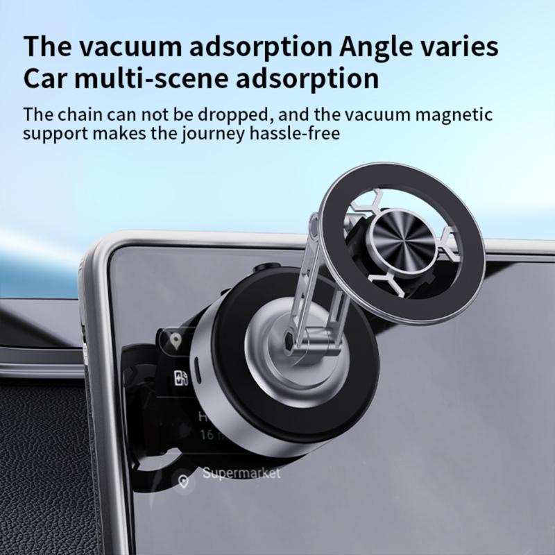 Car Mount Bracket Rack 360 Degree Rotation Nonslip Adjustable Windshield Dashboard Stand for Phone Navigation Travel Use