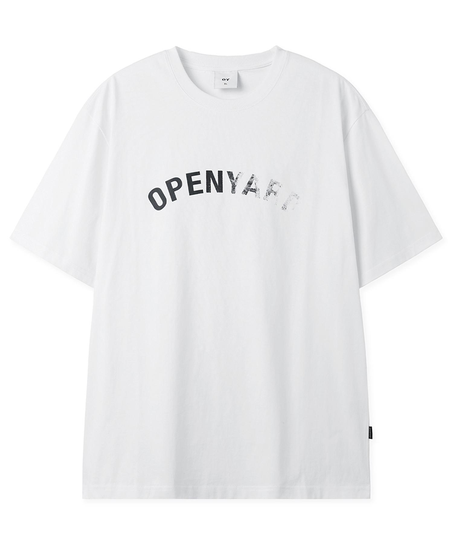 Oy Faded Arch Tee - White M