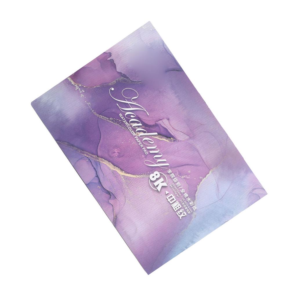 Watercolor Paper Medium Coarse Grain Fast Absorbing Water Thick Durable Practical Painting
