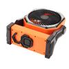 Camping Fan with LED Lantern 4  s 270 Degree   Large   Volume USB Rechargeable Outdoor Tent Fan with Light Hook