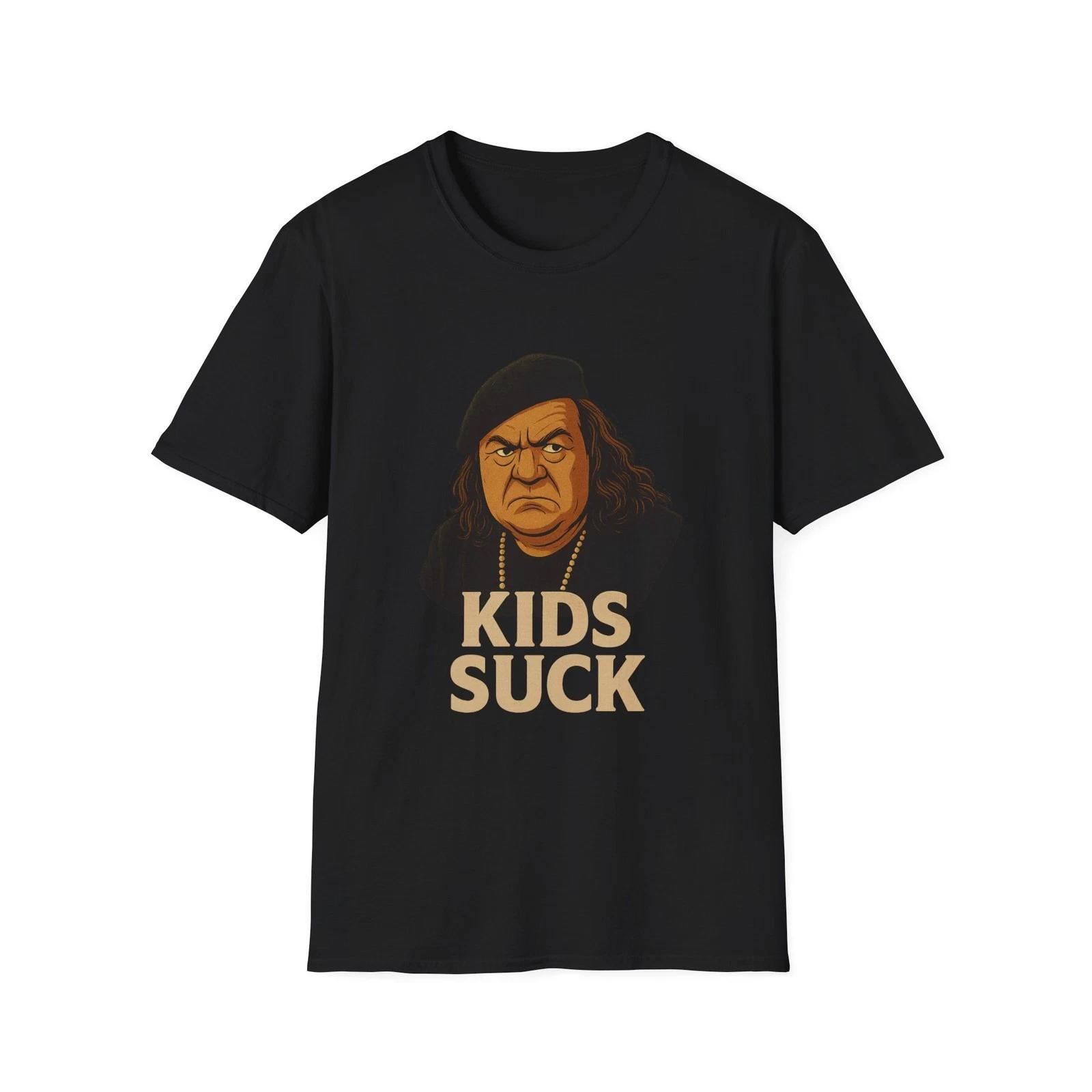 Vintage Goonies Kids Suck Unisex Softstyle T-Shirt, Retro 80s Movie Quote Tee, XXL