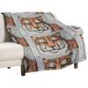 Tiger Throw Blanket Travel Halloween Winter Beds Luxury Designer Blankets