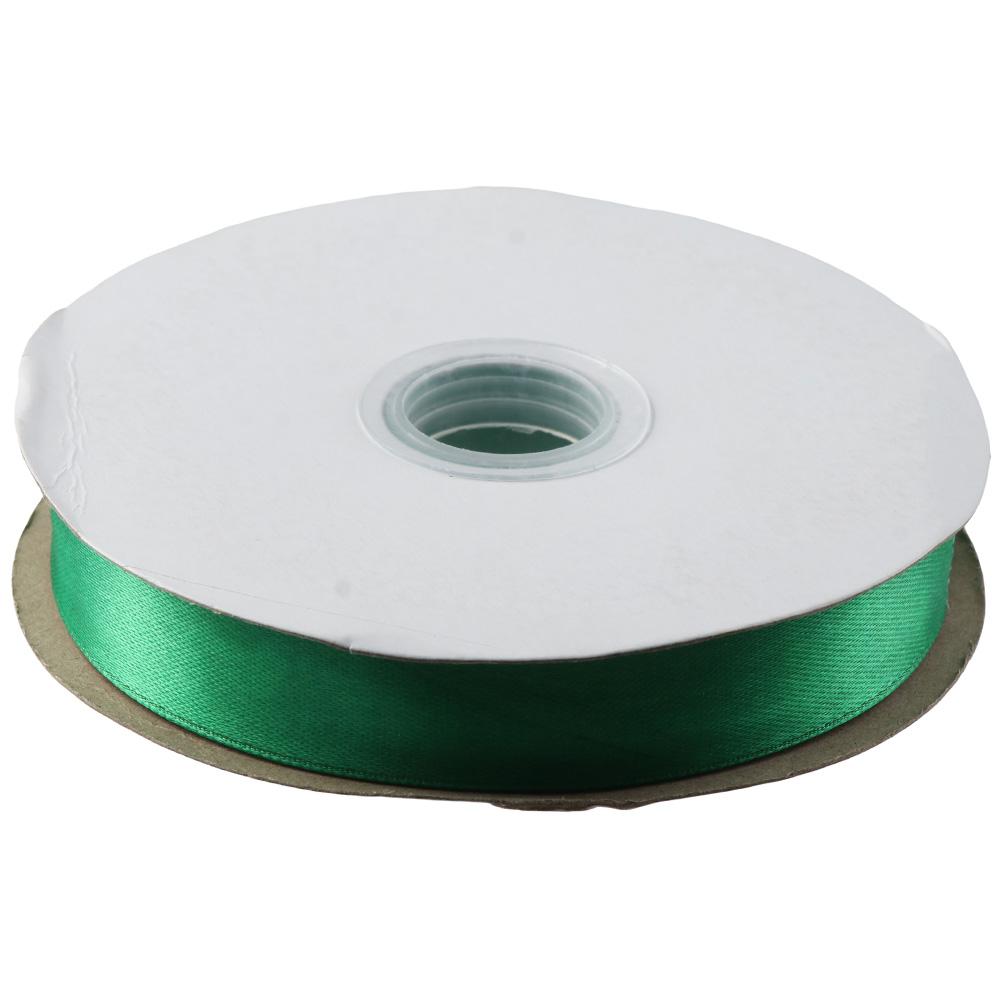 

Изумрудно-зеленые тканевые ленты 5/8 дюйма, 50 ярдов, двусторонняя подарочная упаковка из полиэстера