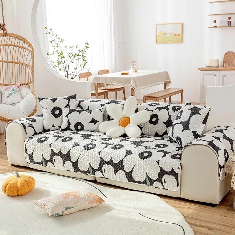 Four Seasons Cotton Sofa Cushion Sofa Cushion Sofa Cover All Cover Cloth