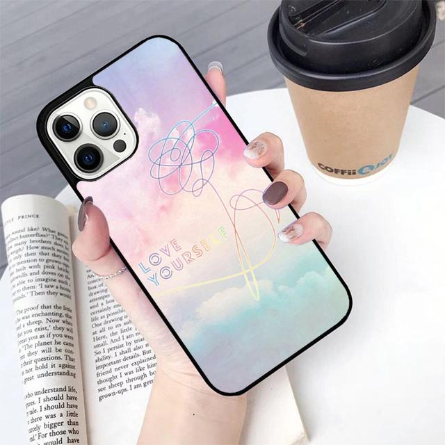 Autumu Love Yourself Phone Case Cover for iPhone 17 Air 16 16e 15 12 11 13 14 Pro Max Apple Plus Coque