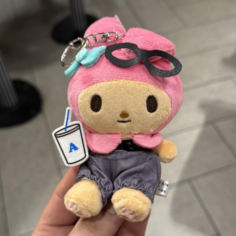 My Melody Plush Keychain For Luggage Travel Bags Gift For Kids And Teens