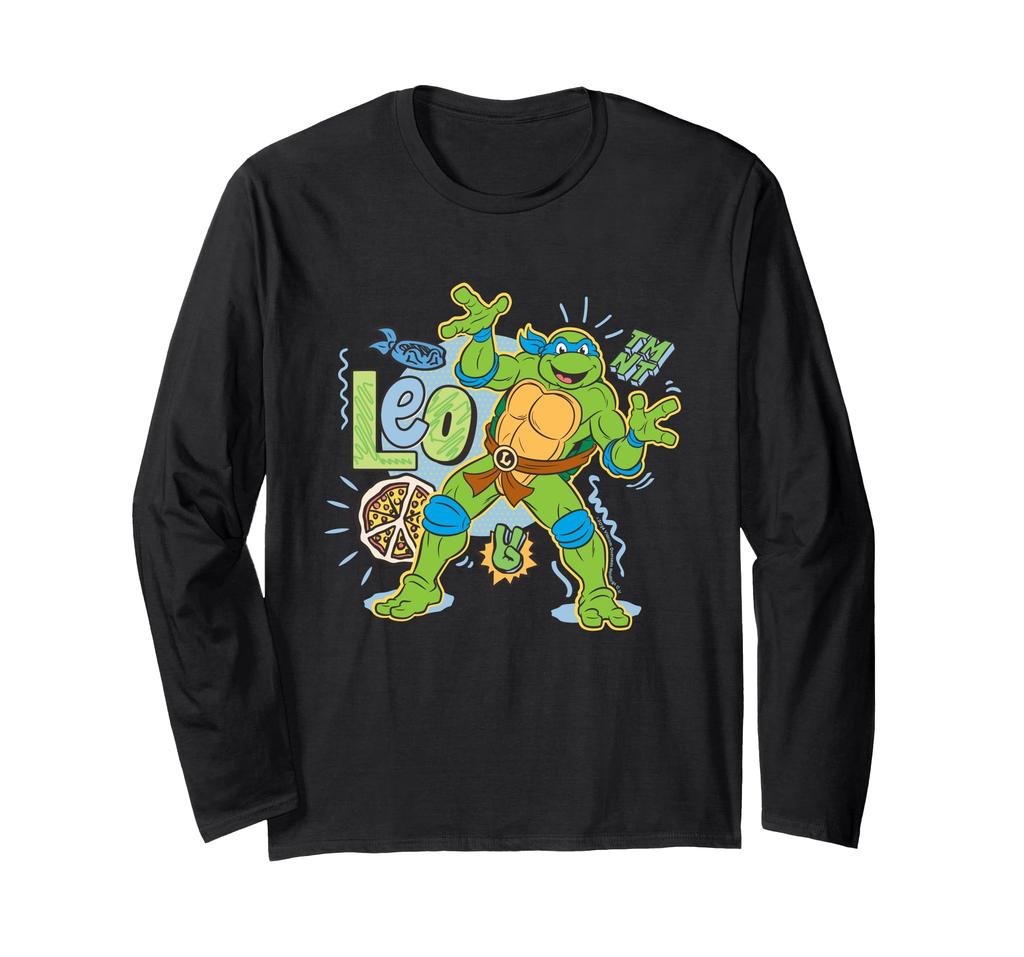 Teenage Mutant Ninja Turtles Leo Retro Leonardo Long Sleeve T-Shirt
