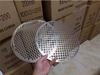 15 to 60cm smooth Barbecue Round hole Cooling Baking Rack 304 Stainless Steel Wire Oven Sheet Circular BBQ Net Baking Grill