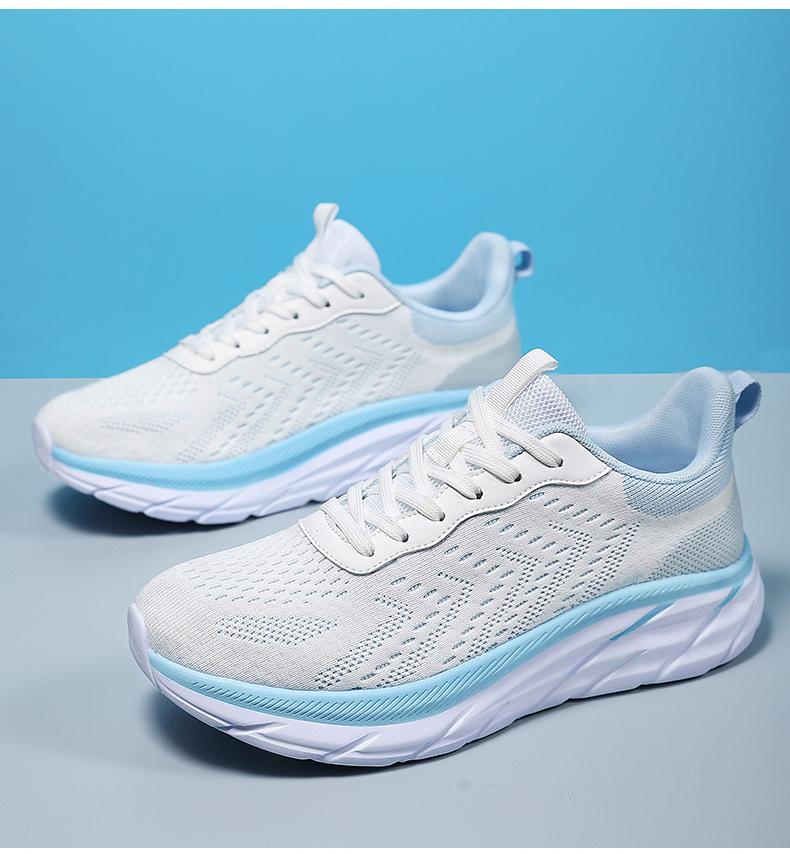 

Новые спортивные кроссовки для мужчин, дышащая летающая сетка, модная повседневная обувь для мужчин, легкая студенческая спортивная обувь для бега 44