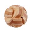 Kongming Wooden Puzzle Toy - Bamboo Luban Octagonal and Square Puzzle for Kids and Adults