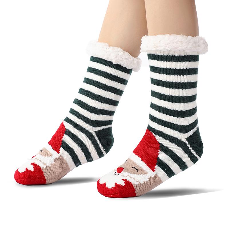 Acheter Chaussettes d'hiver épaisses pour femmes avec pinces