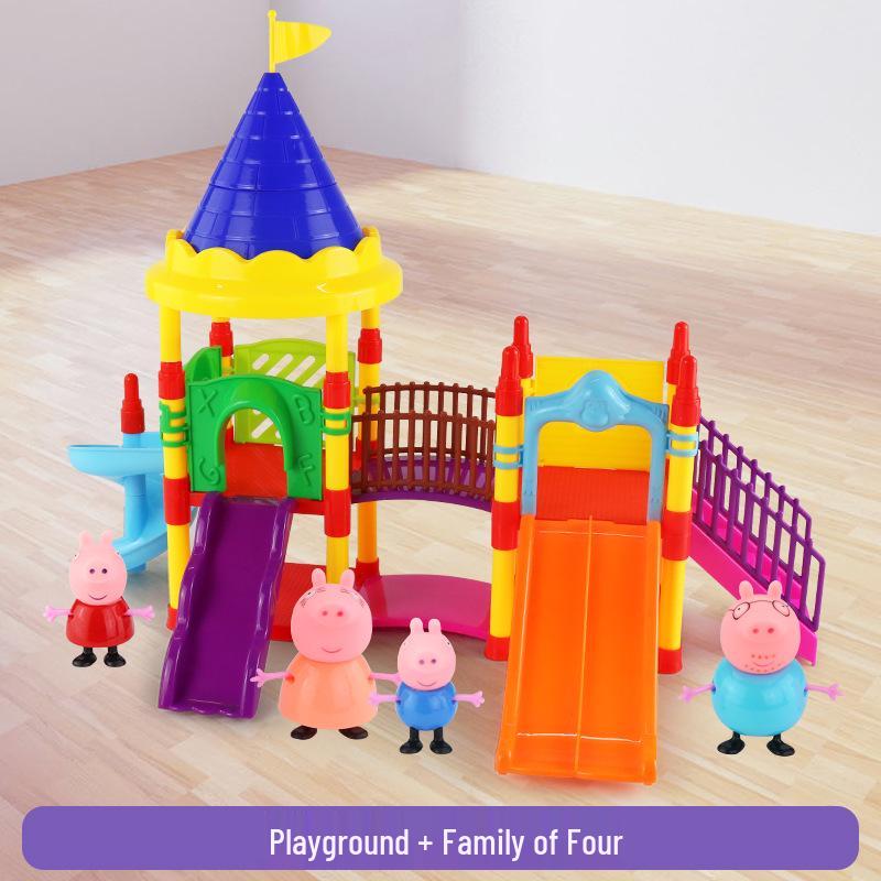 Peppa Pig Family Playhouse Set - Includes Peppa, George & Friends (Ages 6+)
