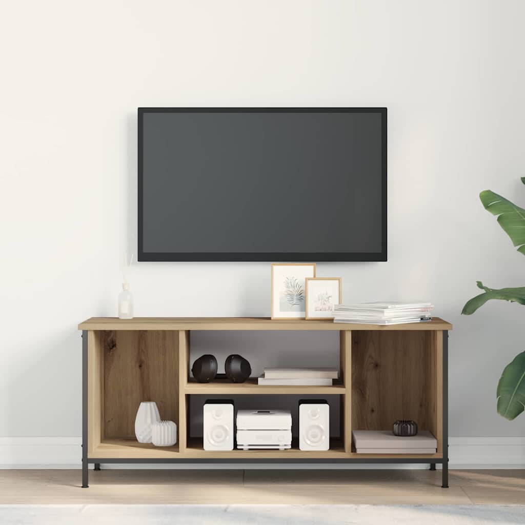 TV Cabinet Artisan Oak 102 x 35 x 45 cm Particleboard