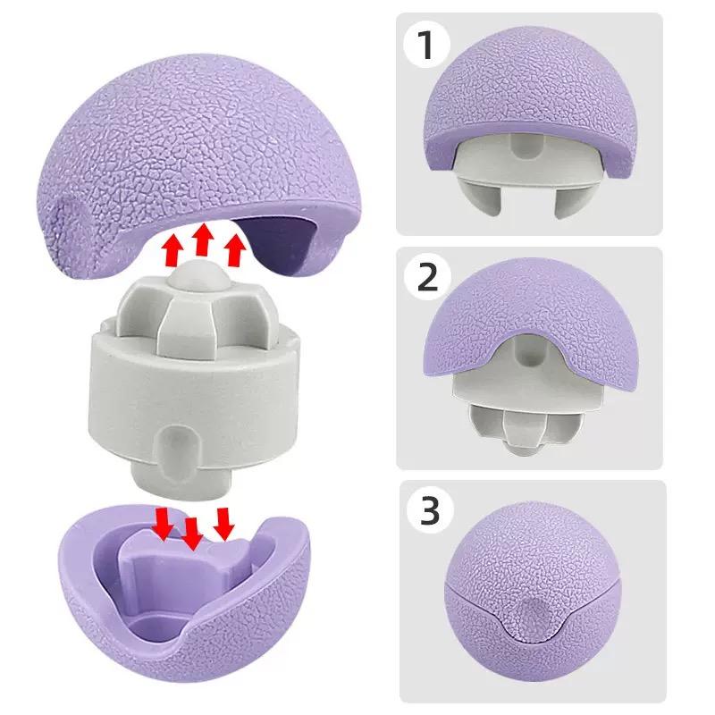 Muscle Relaxation Multi Functional Fascial Sphere Arm Massager Neck Nerve Relief Yoga Ball Back Legs Foot Acupoint Massage Tool