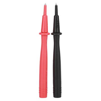 2PCs Multimeter Probe Voltmeter Accessory Nickel Plated Copper End 2mm Needle 4mm Banana Jack