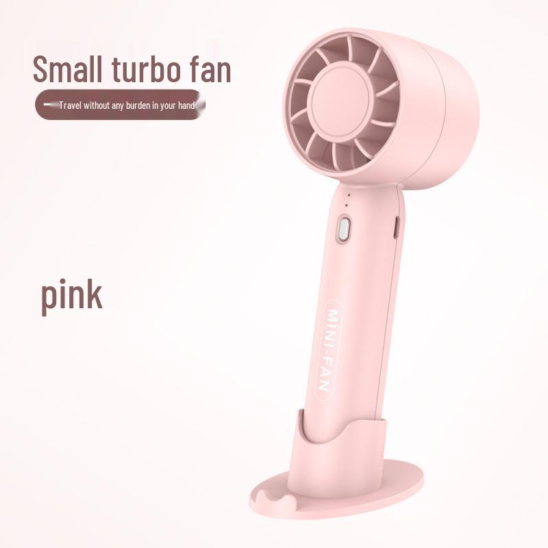 

Portable Rechargeable Mini Handheld Fan for Office & Outdoor Use 170*55*80mm розовый