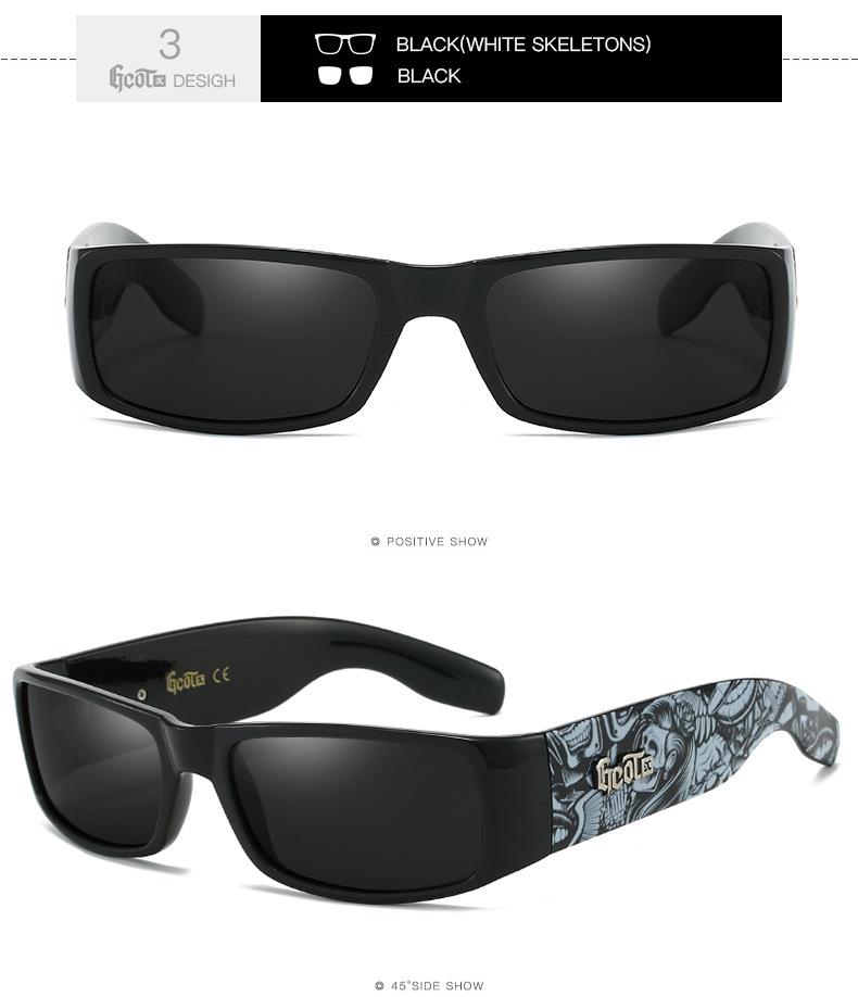 Occhiali da Sole Polarizzati GCOTX Stile Biker Chicano G662