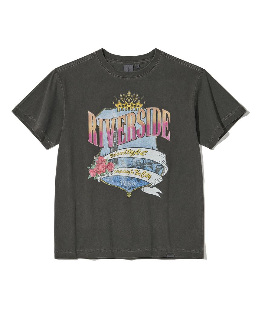URBANDTYPE Riverside City T-Shirt_Charcoal