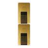 100-Piece Gold UV Gel Nail Extension Forms