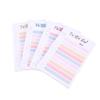 Macaron Sticky Note Set: Reusable To-Do Lists & Checklist Stickers for Students and Offices