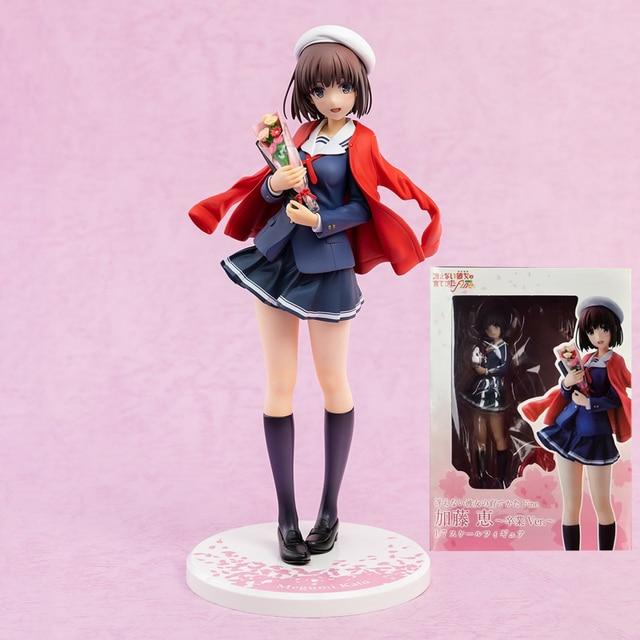 Racing Sexy Anime Figure Saekano How To Raise A Boring Girlfriend Fine Action Figure Megumi Kato Figurine Toys