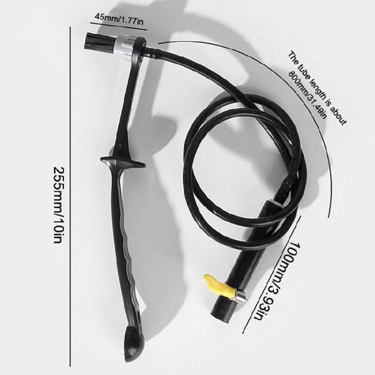 High Quality Silicone Cleaning Brush For Coffee Machines And Grinders With Comfortable ABS Handle Design