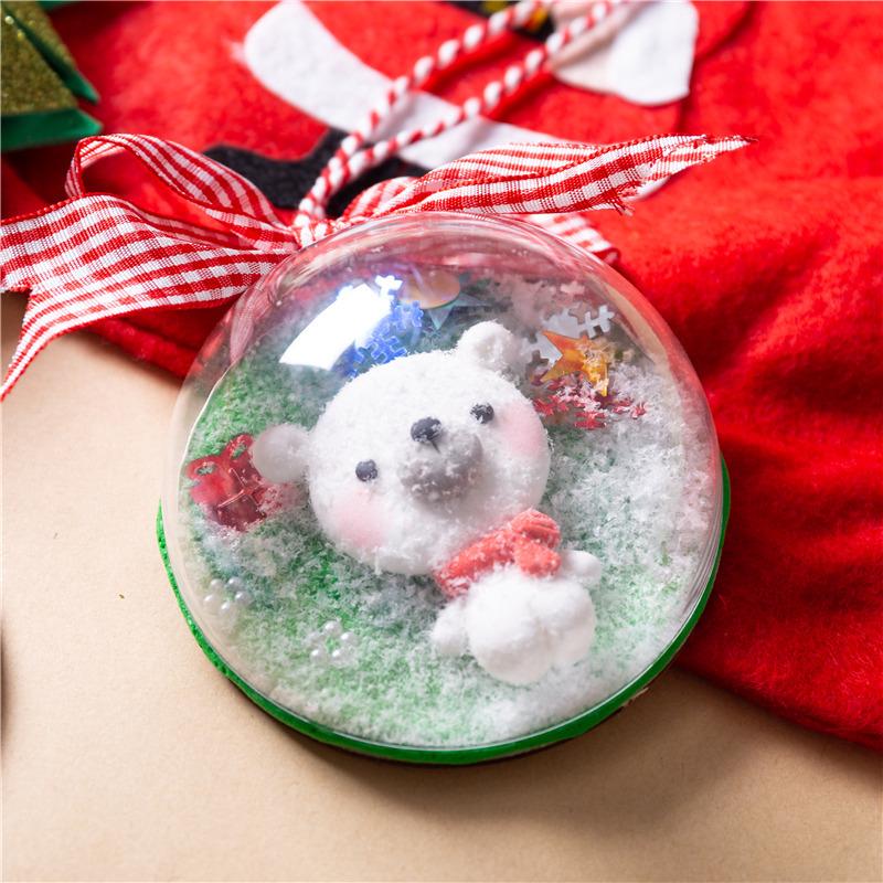 Handmade DIY Crystal Christmas Magic Ball Kit for Kids
