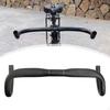 Bike Handlebar Aluminum Alloy Cycling Parts Comfortable Grip Sturdy Replace Rest Bar Bent