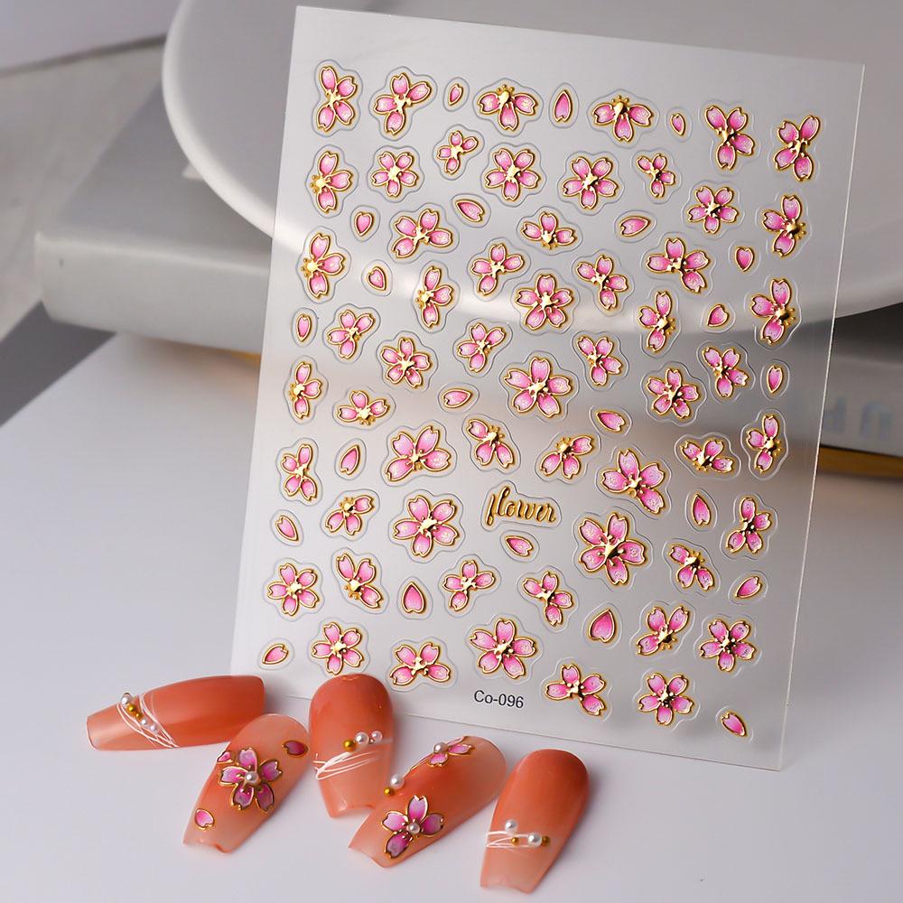 3D Starfish Goldfish Jelly Stickers for Nails, Phones, iPads & Planners