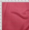 oneOone Cotton Flex Fabric Leaves & Floral Block Printed Craft Fabric BTY 40 Inch