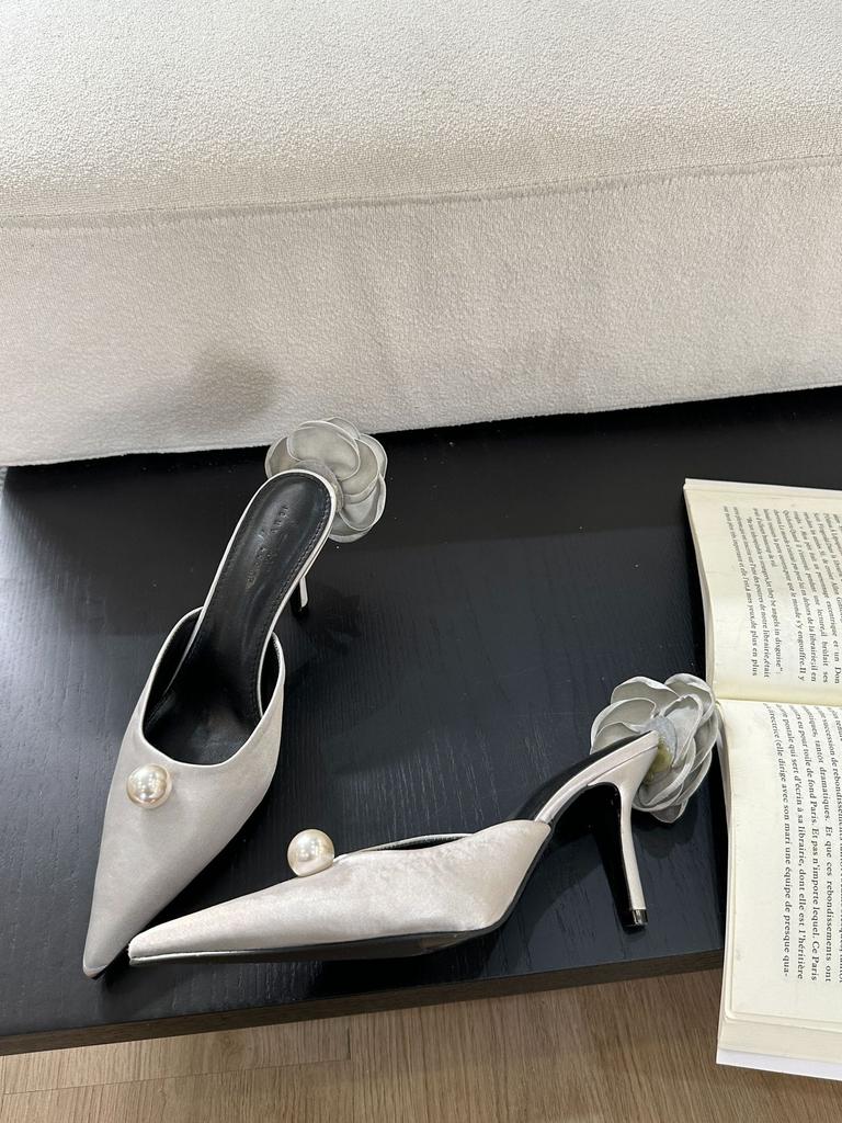 2025 spring and autumn new small fragrant wind fine heel hollow rhinestone pointed single shoes women's shoes work high heels women