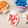 3D Fruit Bouquet Fridge Magnet Resin Strawberry Blueberry Lychee Orange Bouquet Refrigerator Magnet Kitchen Home Office Decoration