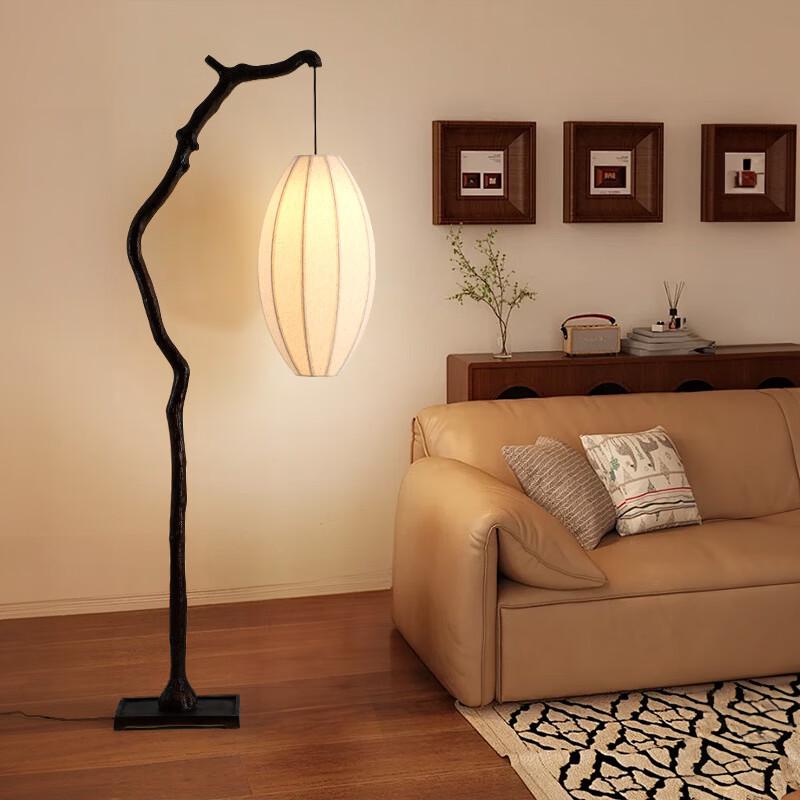 OEING Modern Chinese Branch Floor Lamp