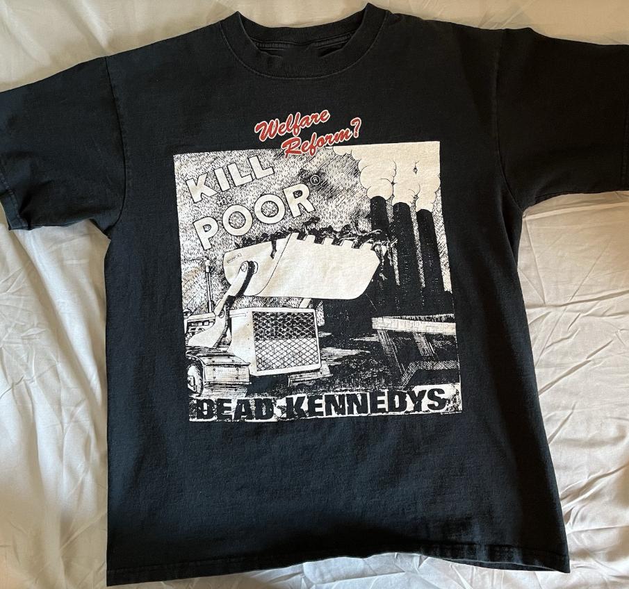 Vintage Dead Kennedys Kill Poor Unisex T-Shirt Cotton WA467 Unisex T-Shirt S