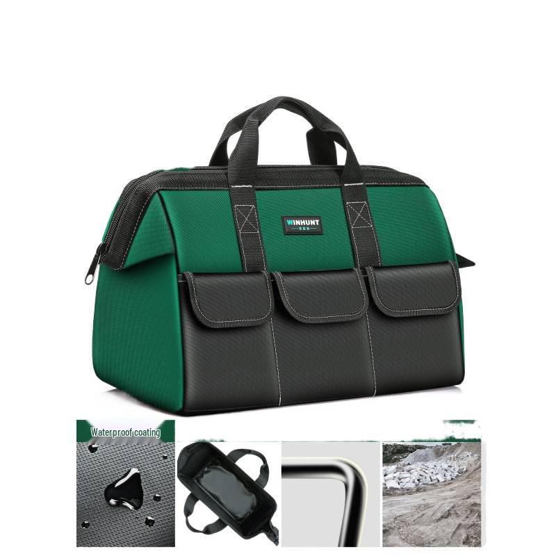 Canvas Handheld Tool Bag - Portable & Durable Electrician's Multi-functional Storage